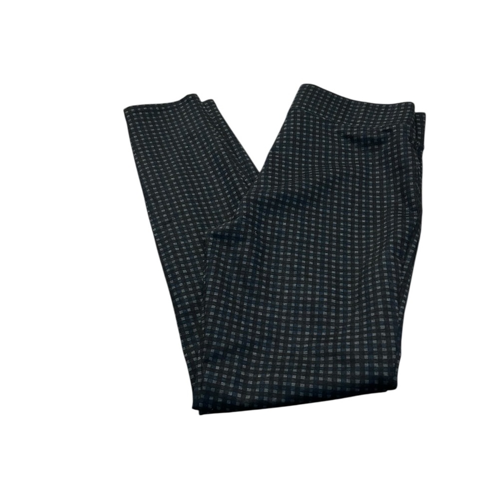 COUNTERPARTS checkered Ponte knit pants